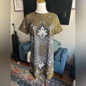 Abercrombie green dress size small worn once